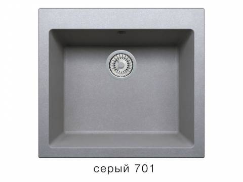 Кухонная мойка Tolero R-111 Серый 701