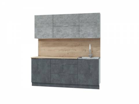 Кухонный гарнитур Асти Бетон 2000