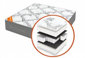 Матрас Mega холкон TFK Gray Night 90х200