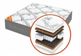 Матрас Mega кокос 10 TFK Gray Night 180х200