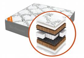 Матрас Mega кокос 20 TFK Gray Night 200х200