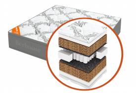 Матрас Mega кокос 30 TFK Gray Night 120х190