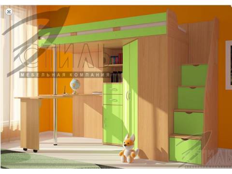 Кровать-чердак Мийа