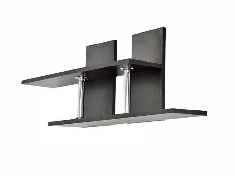 Полка навесная Умная ПН 1 венге темный