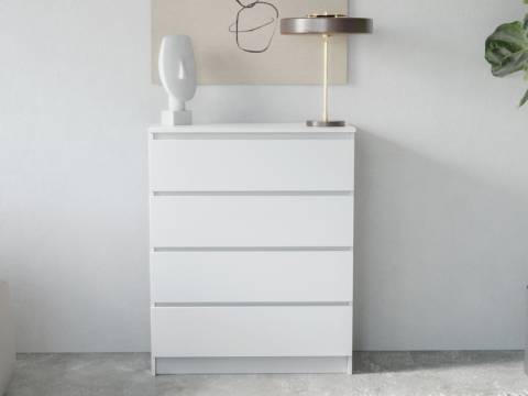 Комод Мори МК800.4 с 4 ящиками Белый