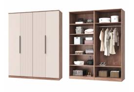 Шкаф для одежды четырехдверный Тоскана