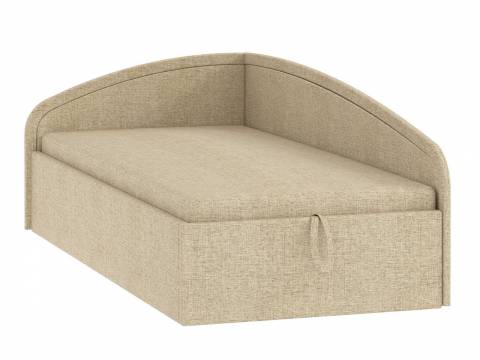 Кровать-тахта Адель вар.1 900 Тесла мокко