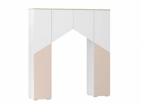 Шкаф комбинированный Банни НМ 041.45 фасад Бисквит