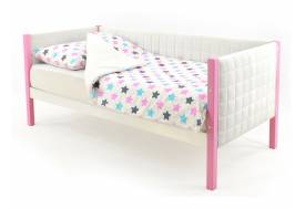 Кровать-тахта мягкая Svogen лаванда-белый