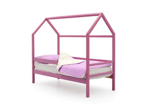 Кровать-домик Svogen с бортиком лаванда