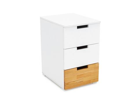 Тумба Svogen дерево-белый