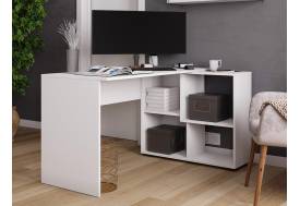 Стол компьютерный угловой СКМУ-4 белый