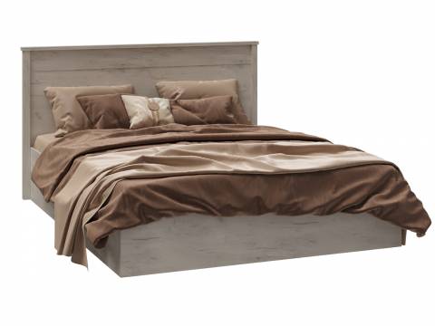 Кровать София СКР-1 1400 с ортопедом Дуб крафт белый