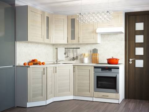 Кухонный гарнитур Лира мега оптима 2000х1500 мм