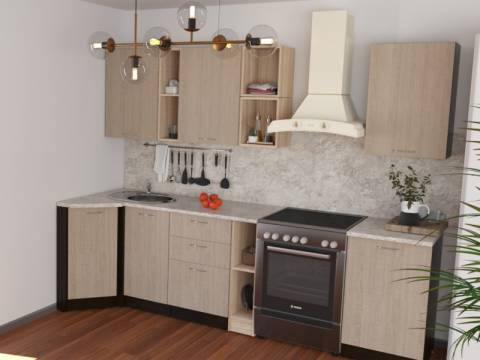 Кухонный гарнитур Надежда прайм 4 900х2000 мм