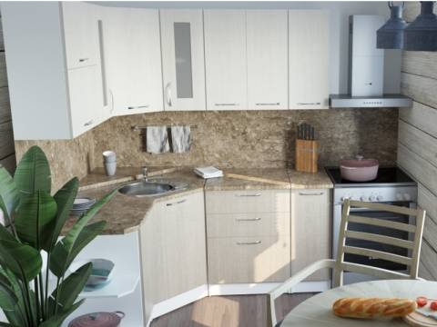 Кухонный гарнитур Ольга оптима 3 1500х1800 мм