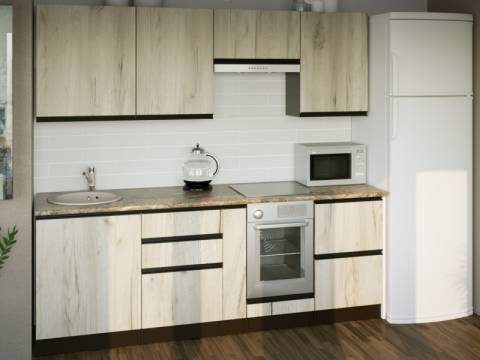 Кухонный гарнитур Равенна компакт 2200 мм