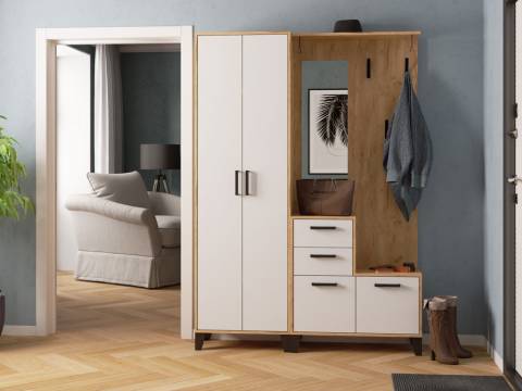 Прихожая Витра Дуб Крафт Золотой