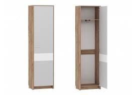 Шкаф для одежды Нортон НМ 013.12 Серый Камень, Дуб Крафт Табачный