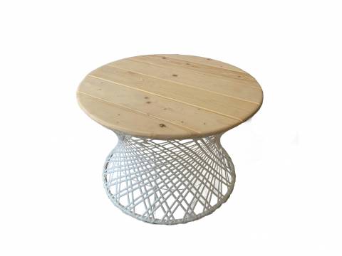 Стол Бонго макси диаметр 560 белый