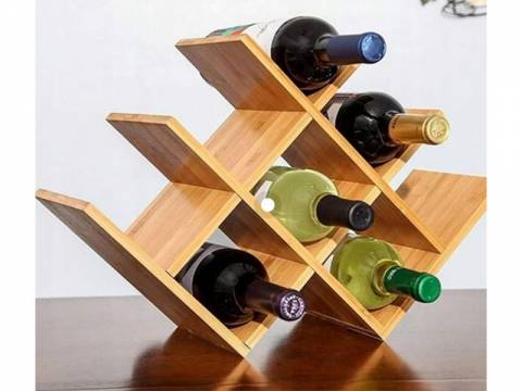 Настольная барная полка Руссо на 8 бутылок