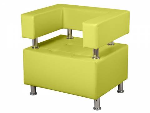 Кресло Райли Кожзам Лайм