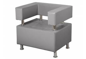 Кресло Райли Кожзам Серый