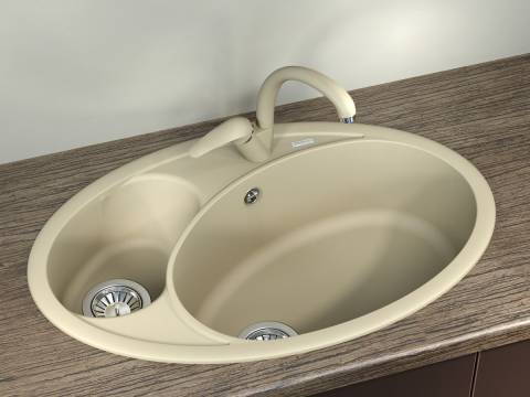 Каменная мойка Florentina Селена-780