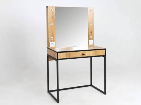 Трюмо Берген 2 Дуб Крафт Золотой