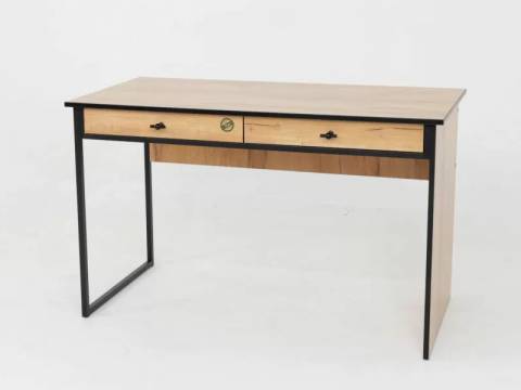 Стол письменный Берген 6 Дуб Крафт Золотой