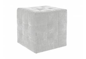 Пуф Рубик 2 велюр галька