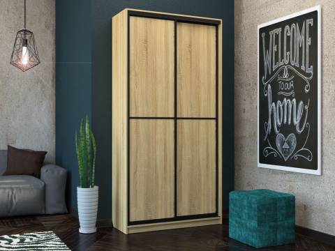 Шкаф-купе Лофт Шк12-47 1200 фасад ЛДСП +