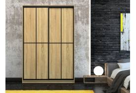 Шкаф-купе Лофт Шк16-47 1600 глубина 470 фасад ЛДСП +