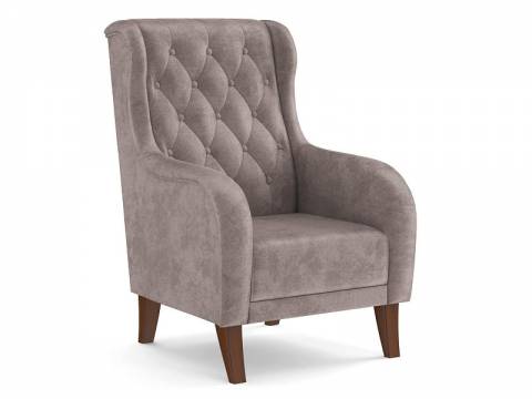 Кресло для отдыха Амарант велюр тенерифе стоун