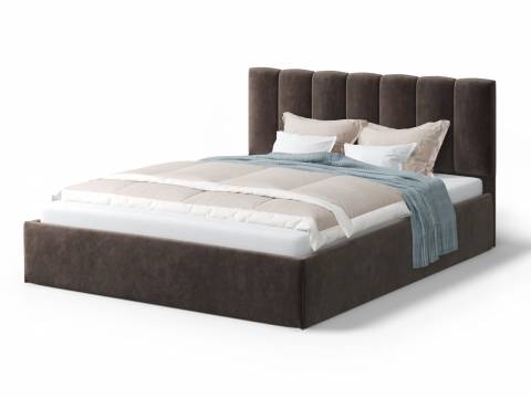 Кровать Элен 1600 ткань Neo 10 без основания