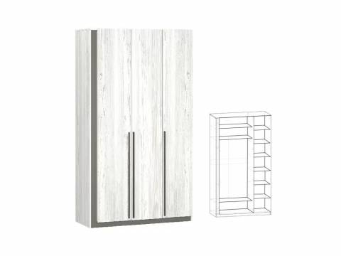 Шкаф 3-х створчатый Винтер 3