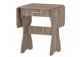 Стол раскладной обеденный с ящиком 6-02.120 Дуб Крафт Табачный