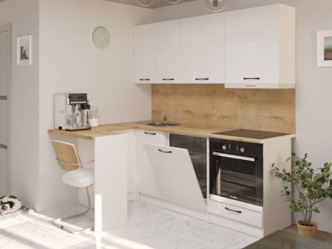 Кухонный гарнитур Жасмин прайм 1100х2000 мм