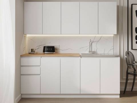 Кухонный гарнитур Мори 2000 белый