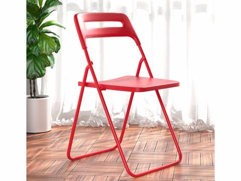 Стул раскладной OKC-1331 красный