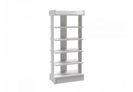 Обувница открытая Кевин белый