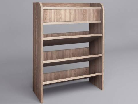 Обувница 600 мм ясень темный