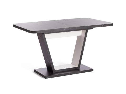 Стол обеденный Vox Мрамор черный/Белый