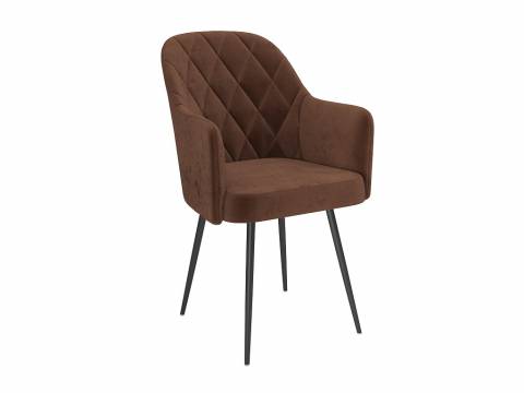 Стул Киото велюр тенерифе шоколад