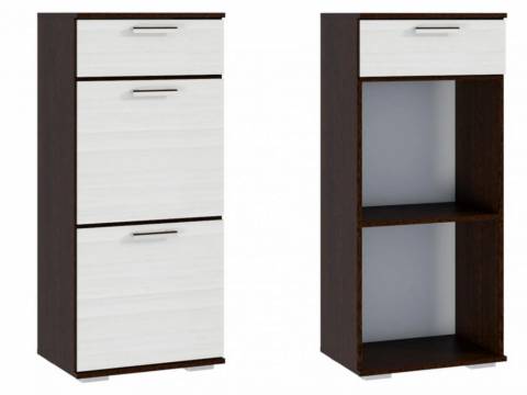 Тумба высокая Ника ТВ500 Венге-Лоредо