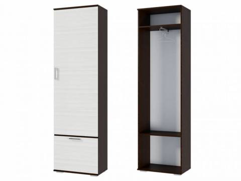 Шкаф платяной Ника ШП600 Венге-Лоредо