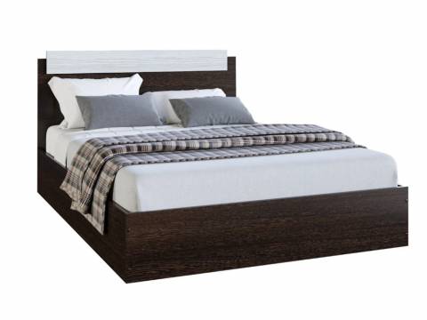 Кровать Эко 1400 венге-лоредо