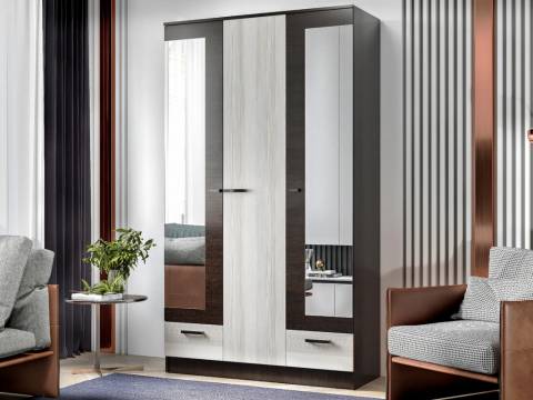 Шкаф Адель 1200 венге-лоредо