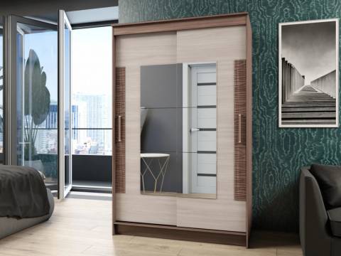 Шкаф купе Элегант 2 Ясень Шимо