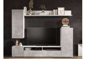 Гостиная Нео Белый/Ателье светлый